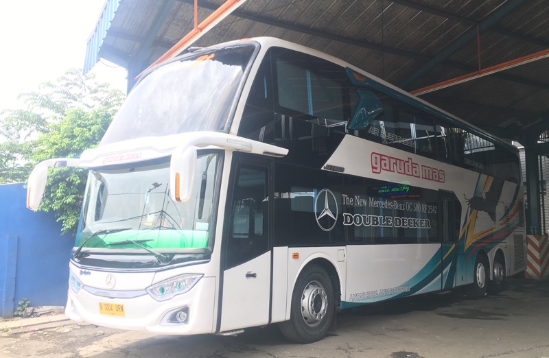 Pengemudi Bus Double Decker Garuda Mas Cerita Pengalaman Jadi Sopir Di