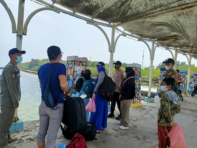 Tiba Di Pulau Untung Jawa Kep Seribu Selatan Wisatawan Diwajibkan