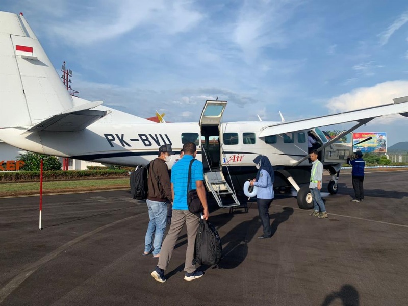 Rute Angkutan Perintis Di Bandara Dabo Singkep Dan Bandara Nop