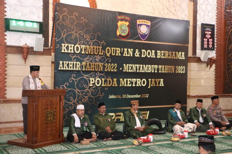 Polda Metro Jaya Gelar Khotmil Qur An Dan Do A Bersama Akhir Tahun