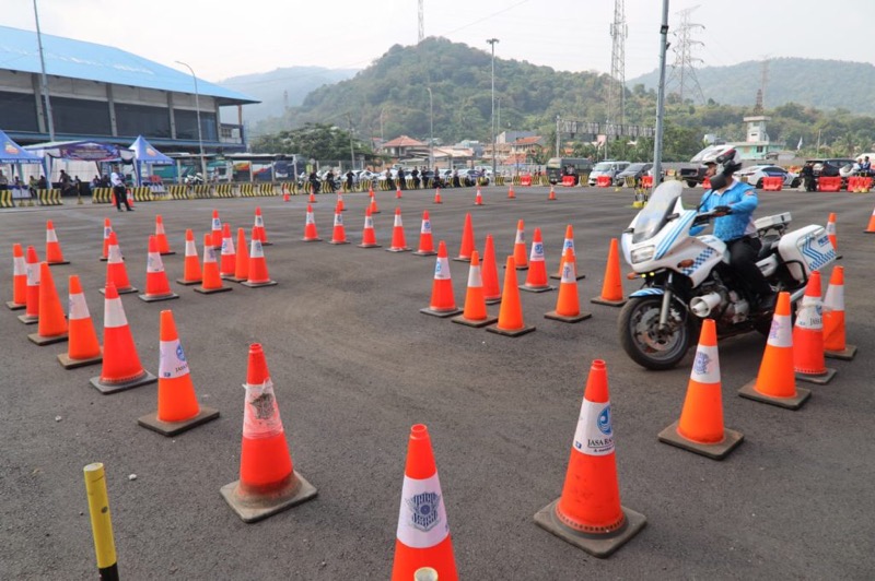 Sambut Hut Ke Bhayangkara Ditlantas Polda Banten Gelar Lomba Safety