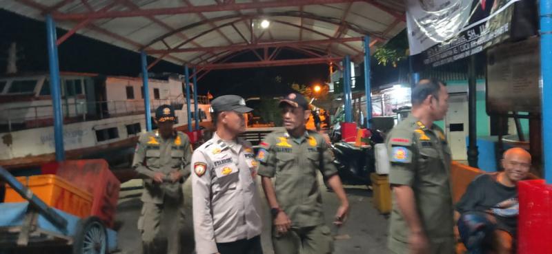 Polsek Kepulauan Seribu Utara Gelar Patroli Malam Rutin Di Pulau