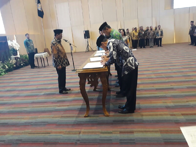 Ini Pejabat Baru Eselon III Dan IV BPTJ