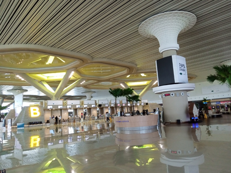 Suasana Bandara Internasional Yogyakarta