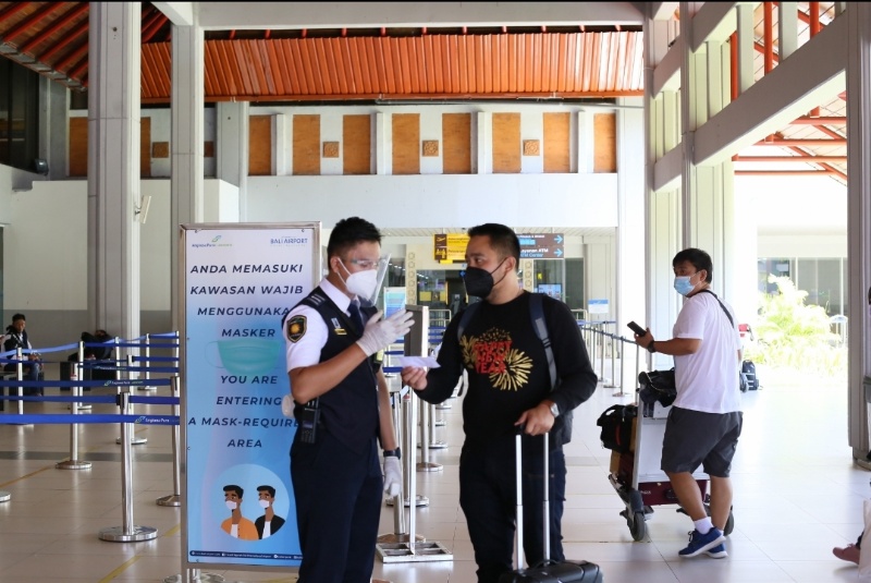 Suasana di salah satu Bandara Angkasa Pura I