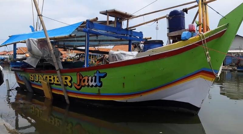 Kapal nelayan di Mayangan, Subang. (Ist)