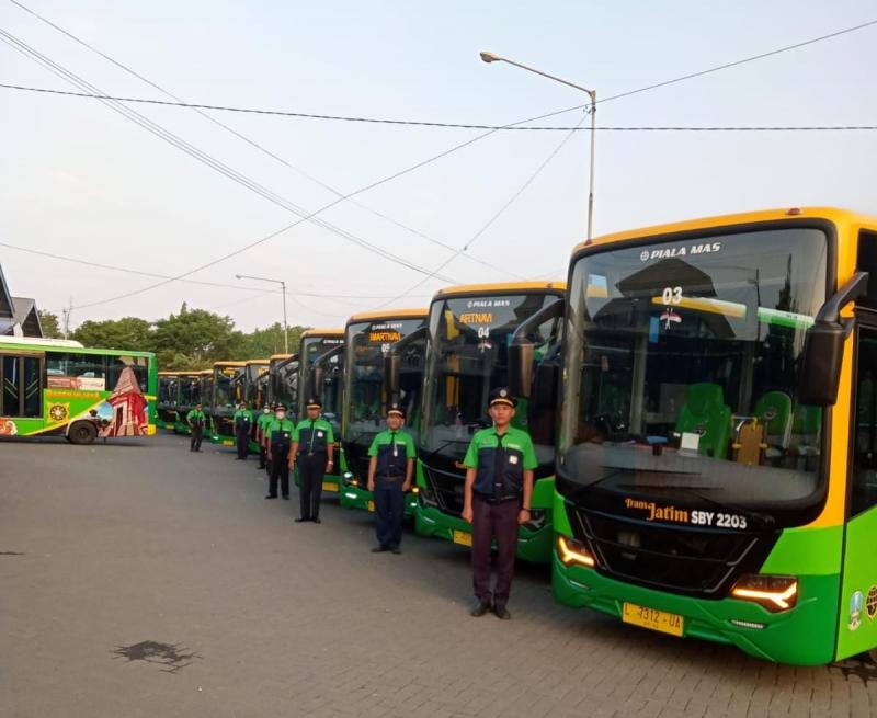 DAMRI Resmi Operasikan Bus Trans Jatim