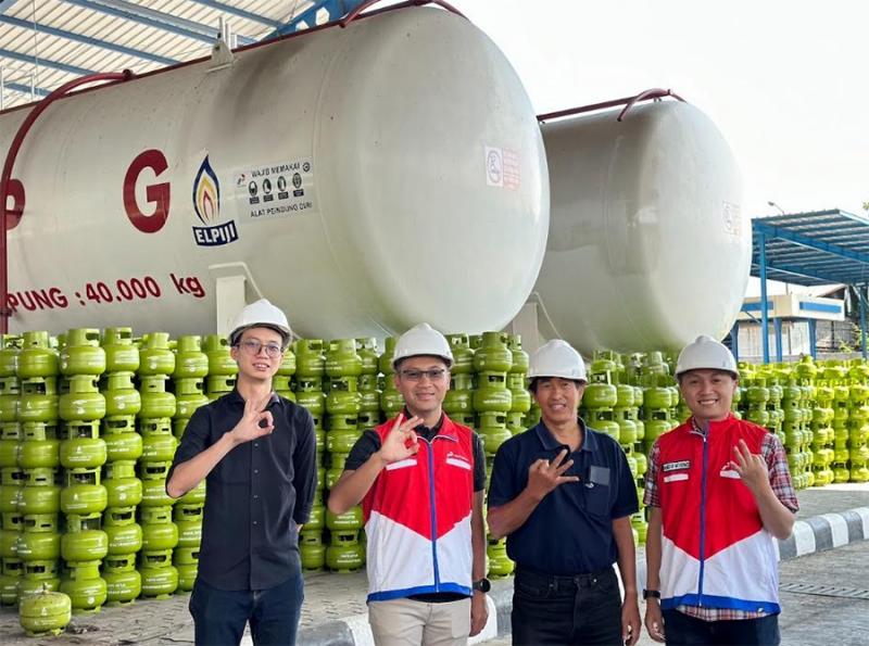 Sidak Penyaluran LPG, Direksi Pertamina Patra Niaga Pastikan Stok Aman ...