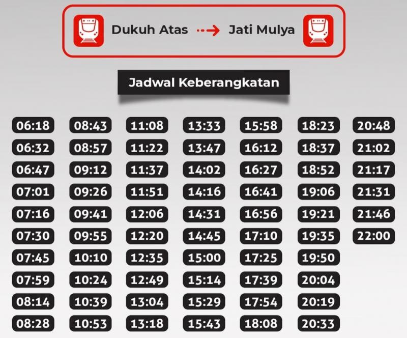 Jadwal LRT Jabodebek Minggu 4 Februari 2024, Ada Tarif Promo Terjauh ...