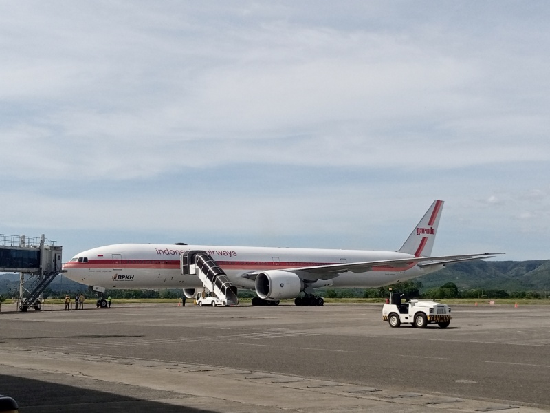 Armada Garuda Indonesia untuk angkutan haji kloter Aceh