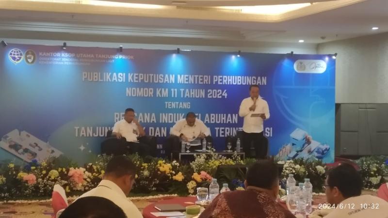 KSOP Utama Gelar Sosialisasi RIP Tanjung Priok terintegrasi Marunda. foto: BeritaTrans.com/ahmad