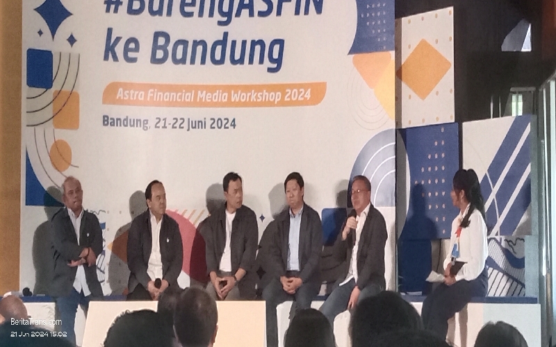 Saat acara #Bareng ASFIN ke Bandung bersama media. Foto istimewa/BeritaTrans/ahmad