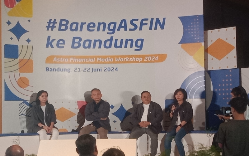 Saat acara #Bareng ASFIN ke Bandung bersama awak media Foto istimewa/BeritaTrans/ahmad