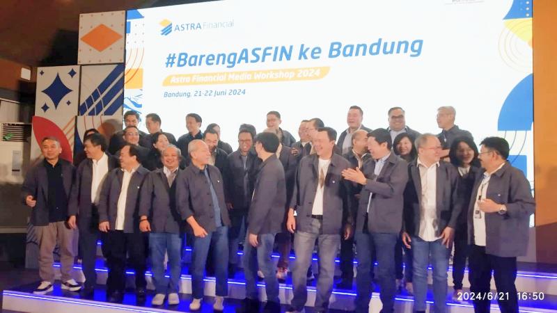 Saat acara #Bareng ASFIN ke Bandung bersama awak media Foto istimewa