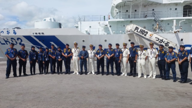 Ketibaan kapal KPLP di Filipina untuk Regional Marpolex