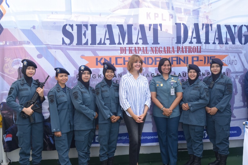 Kunjungan Delegasi AS ke PLP Tanjung Perak