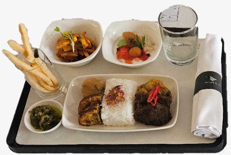 Nasi Kapau di penerbangan Garuda