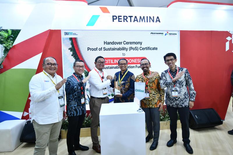 Kerja sama Citilink dengan GMF dan Pertamina