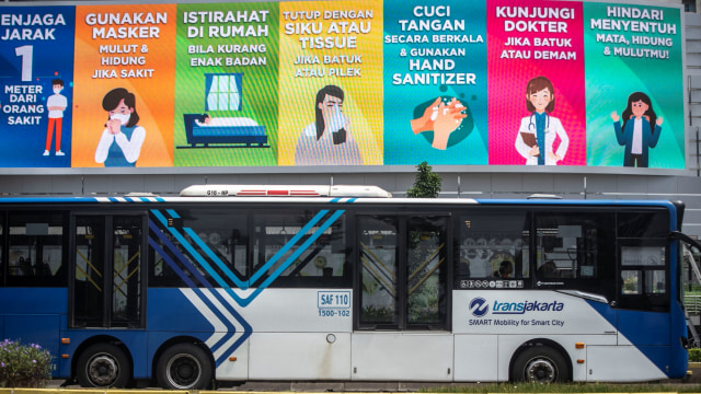 Jam Operasional Transjakarta Kembali Normal Saat Psbb Masa Transisi